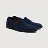 color swatch Baxton Blue Suede Leather Loafers