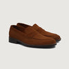color swatch Baxton Brown Suede Leather Loafers