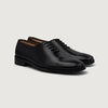 color swatch Director Wholecut Black Leather Shoes
