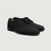color swatch Dirk Brogues Derby Black Nubuck Leather Shoes