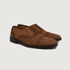 color swatch Greyson Brogues Oxford Oil Pull-up Brown Leather Shoes