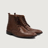 color swatch Duster Brogues Derby Brown Leather Boots