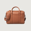 color swatch THE CAPTAIN BROWN LEATHER BRIEFCASE