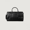 color swatch The Darrio Black Leather Duffle Bag