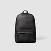 color swatch The Philos Black Leather Backpack