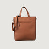 color swatch The Poet Brown Leather Tote Bag