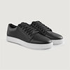 color swatch Murphy Low Top Black Leather Sneakers