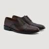 color swatch Professor Oxford Burnished Brown Leather Shoes