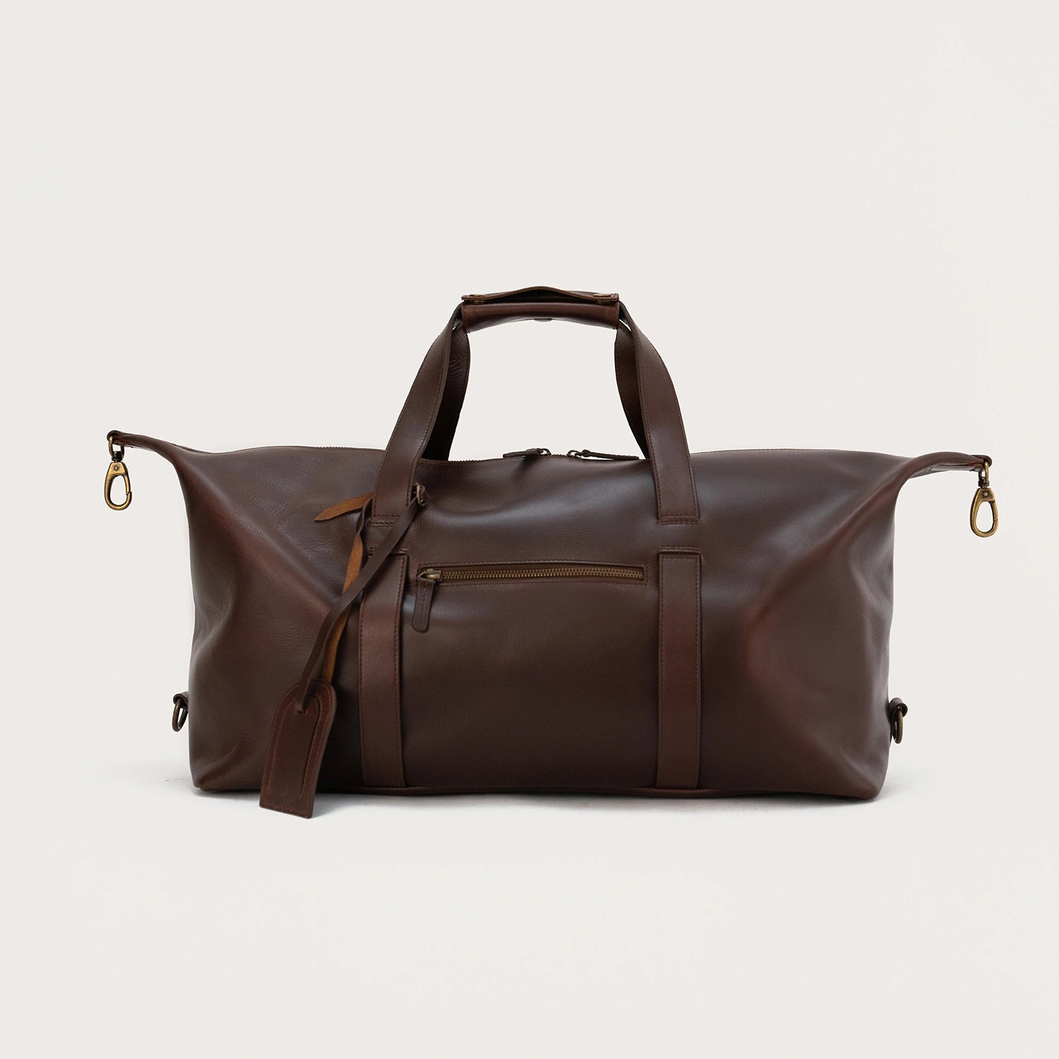 The Dale Vintage Brown Leather Duffle Bag For Men Women The Jacket Maker
