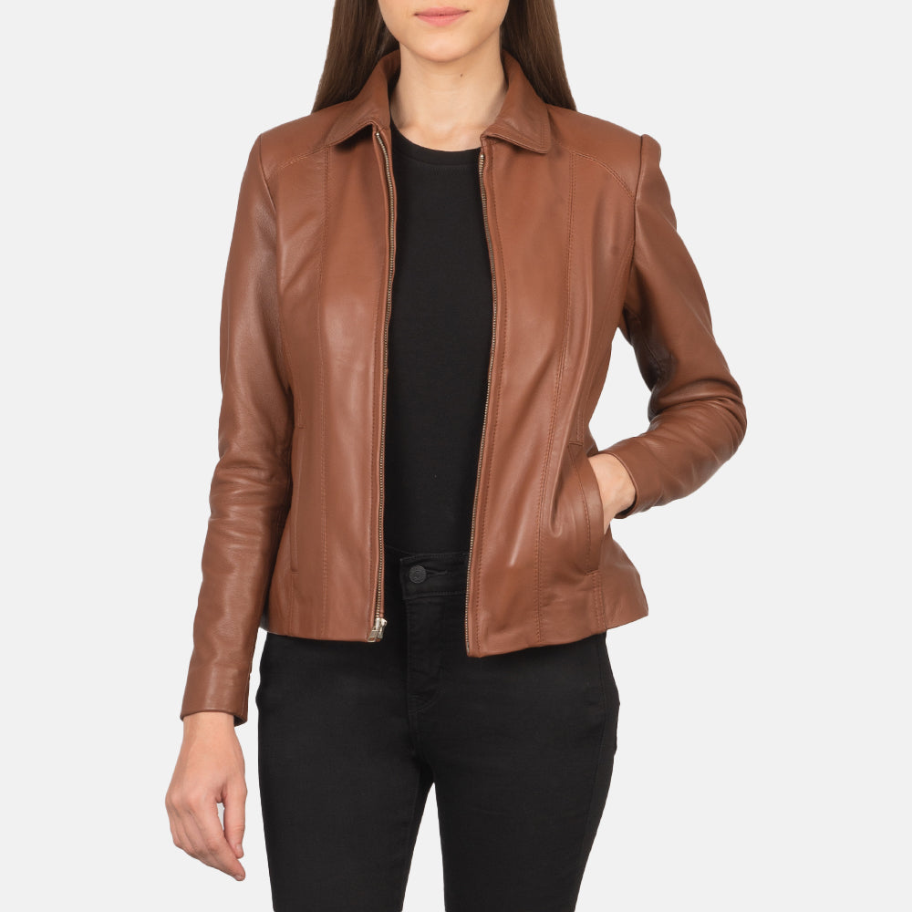 Leather jackets for larger ladies store
