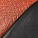 color swatch Avan Black & Maroon Leather Bomber Jacket